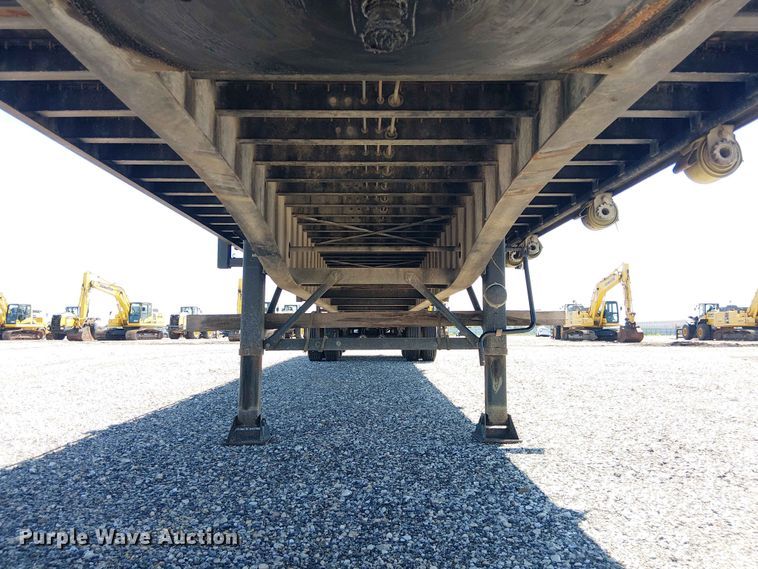 image for item YA3601 2021 Dorsey FB48 flatbed trailer
