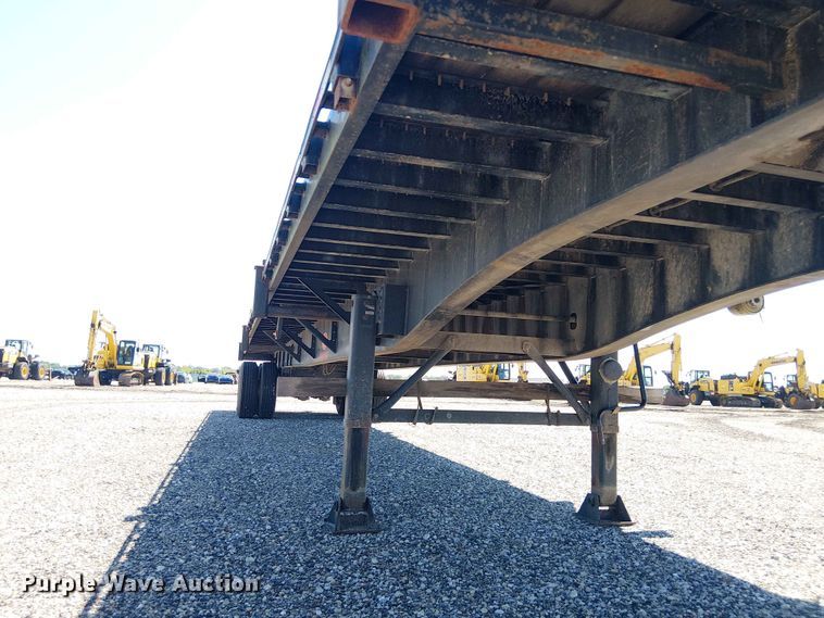 image for item YA3601 2021 Dorsey FB48 flatbed trailer