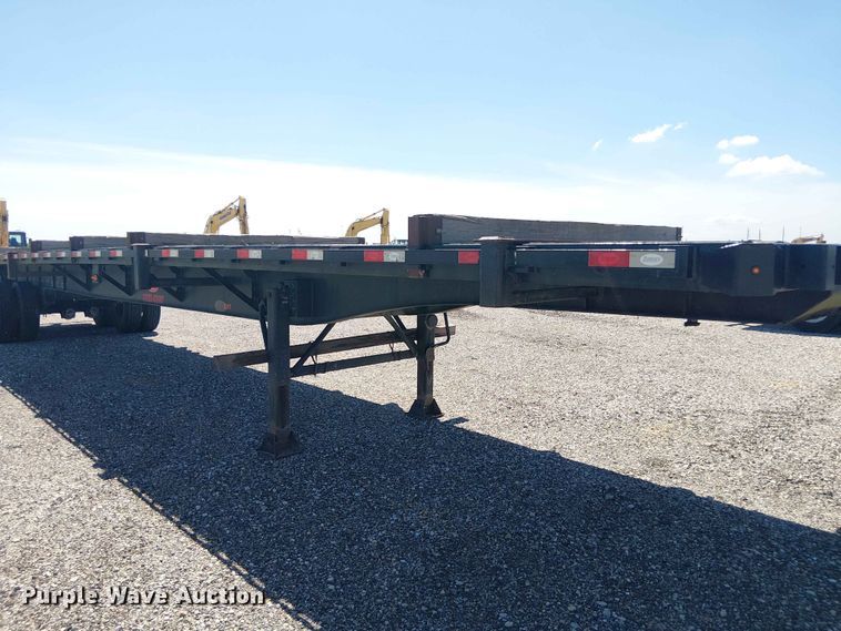 image for item YA3601 2021 Dorsey FB48 flatbed trailer