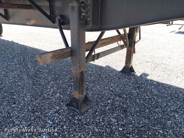 image for item YA3601 2021 Dorsey FB48 flatbed trailer