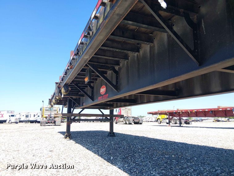 image for item YA3601 2021 Dorsey FB48 flatbed trailer
