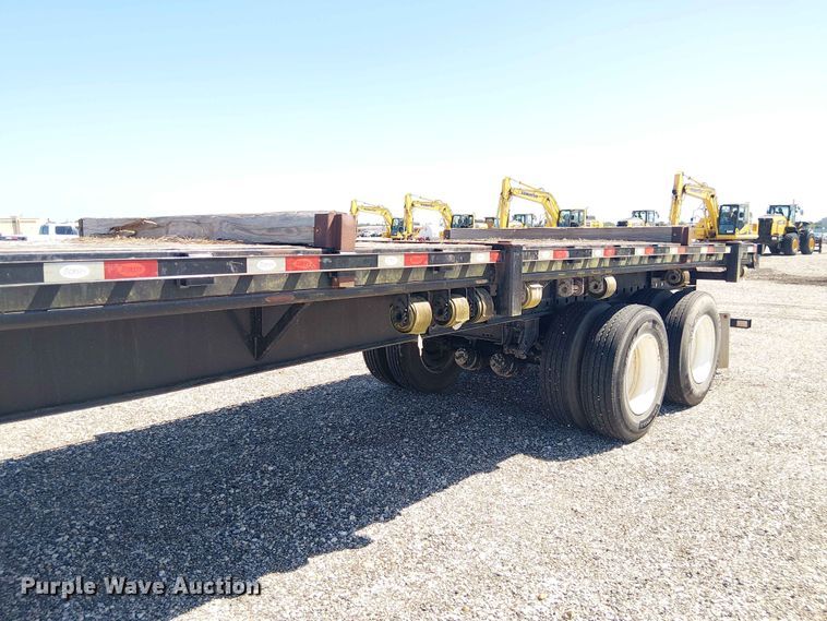image for item YA3601 2021 Dorsey FB48 flatbed trailer