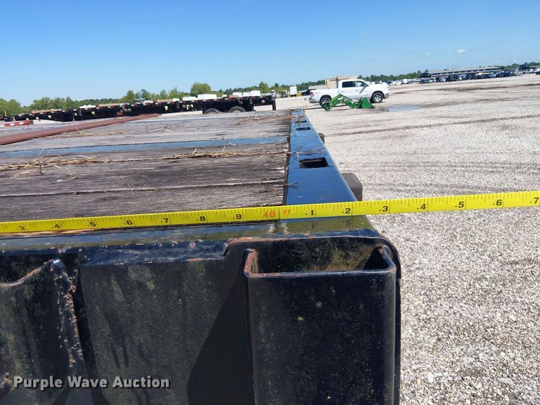 image for item YA3601 2021 Dorsey FB48 flatbed trailer