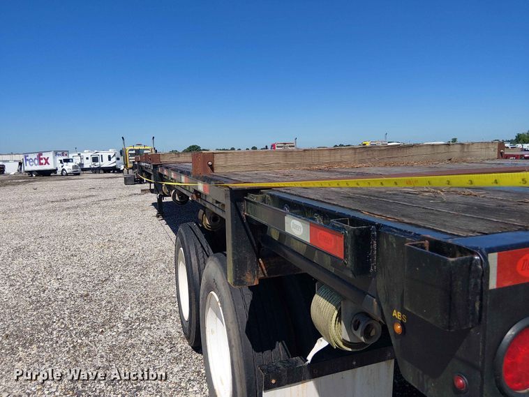 image for item YA3601 2021 Dorsey FB48 flatbed trailer