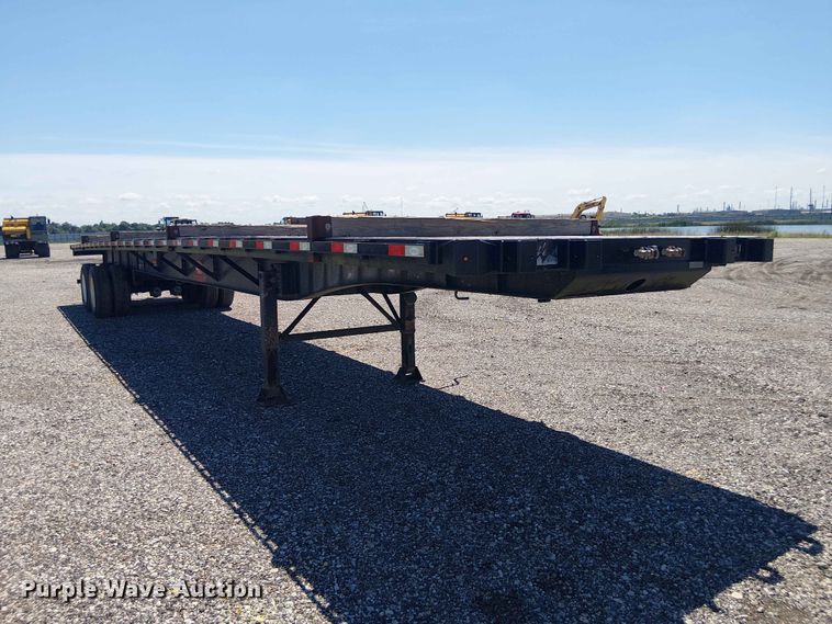 image for item YA3602 2022 Dorsey FB48 flatbed trailer
