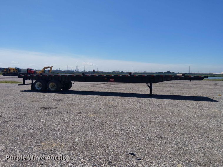 image for item YA3602 2022 Dorsey FB48 flatbed trailer