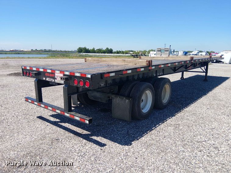 image for item YA3602 2022 Dorsey FB48 flatbed trailer