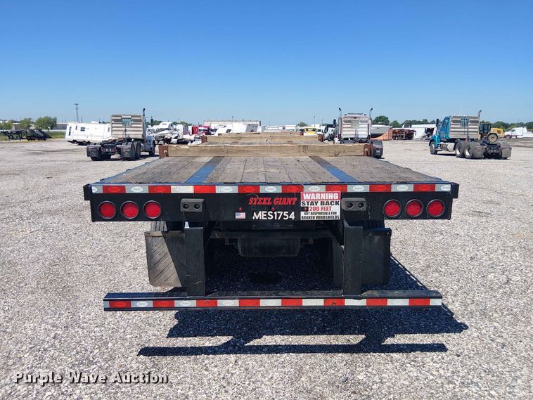 image for item YA3602 2022 Dorsey FB48 flatbed trailer
