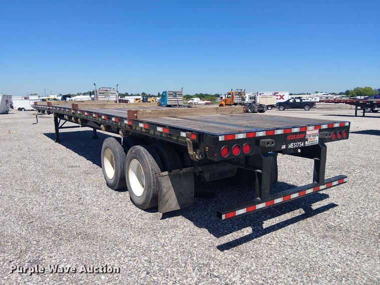 image for item YA3602 2022 Dorsey FB48 flatbed trailer