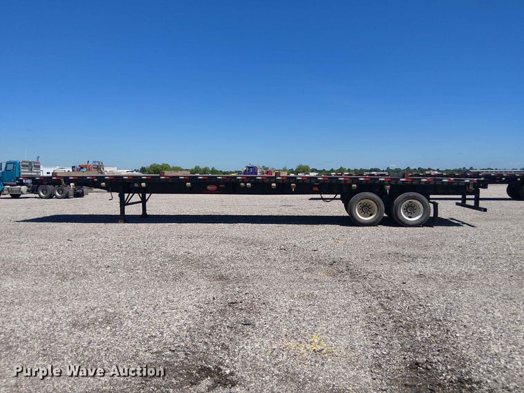 image for item YA3602 2022 Dorsey FB48 flatbed trailer