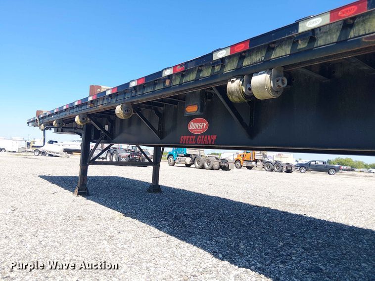 image for item YA3602 2022 Dorsey FB48 flatbed trailer