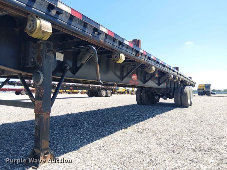 image for item YA3602 2022 Dorsey FB48 flatbed trailer