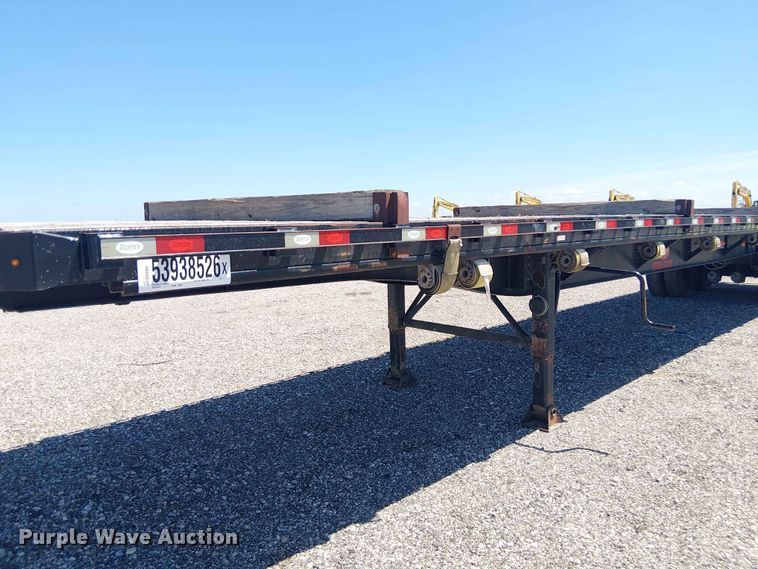 image for item YA3602 2022 Dorsey FB48 flatbed trailer