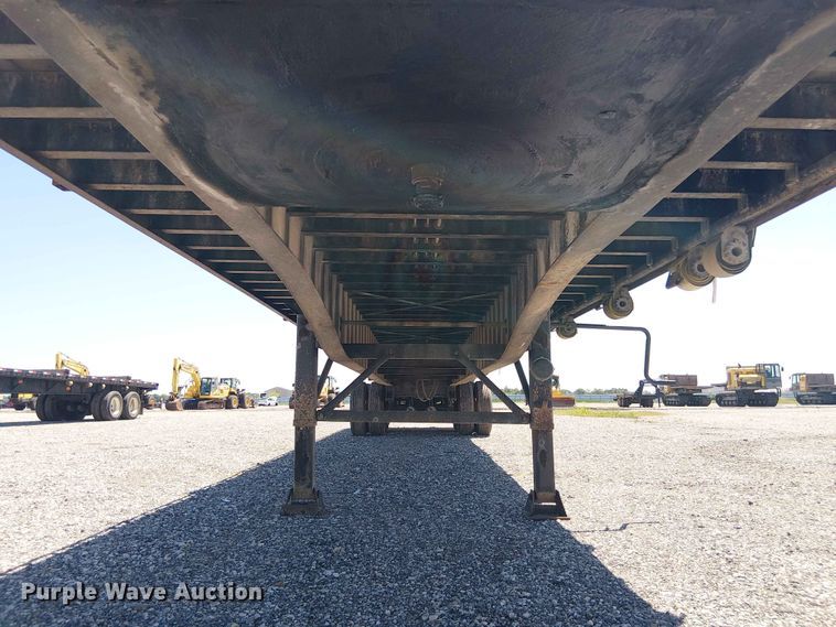 image for item YA3602 2022 Dorsey FB48 flatbed trailer