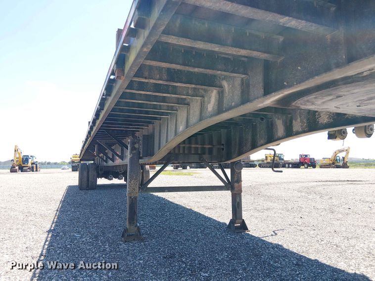 image for item YA3602 2022 Dorsey FB48 flatbed trailer