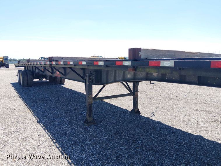 image for item YA3602 2022 Dorsey FB48 flatbed trailer