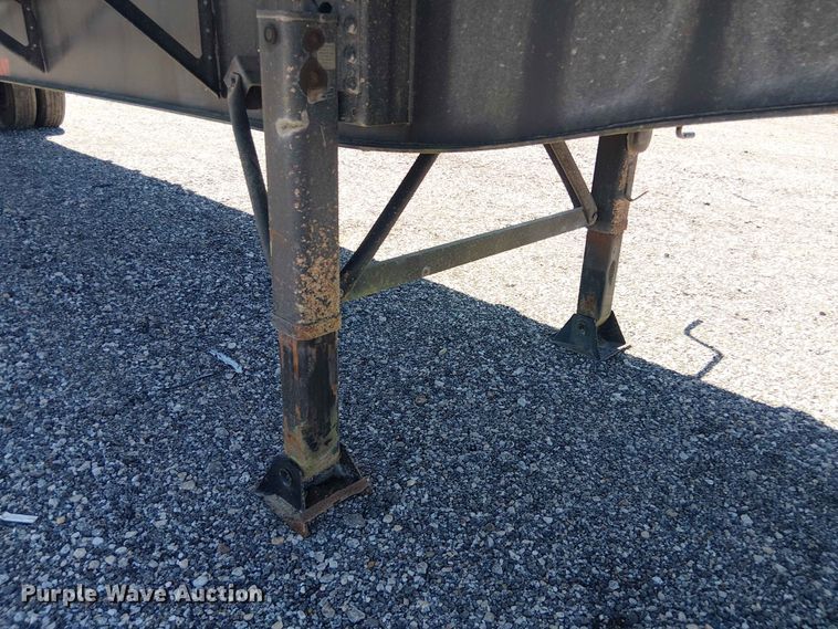 image for item YA3602 2022 Dorsey FB48 flatbed trailer
