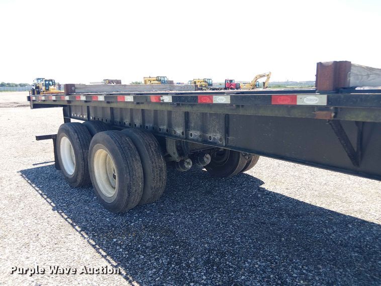 image for item YA3602 2022 Dorsey FB48 flatbed trailer