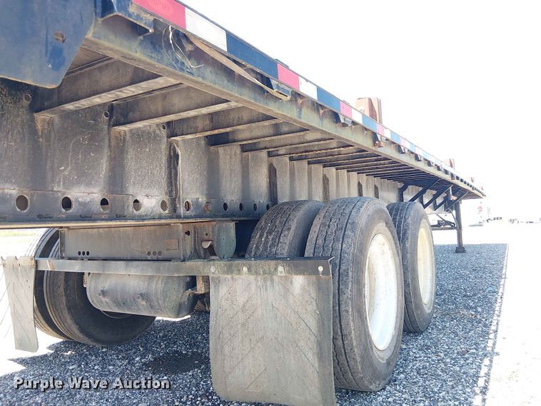 image for item YA3602 2022 Dorsey FB48 flatbed trailer