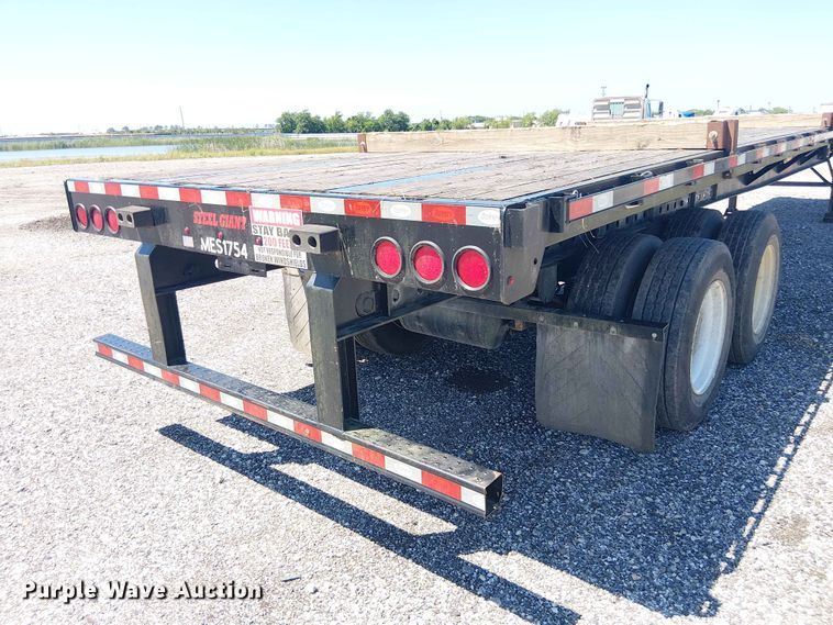 image for item YA3602 2022 Dorsey FB48 flatbed trailer
