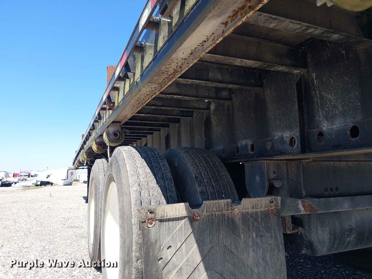 image for item YA3602 2022 Dorsey FB48 flatbed trailer