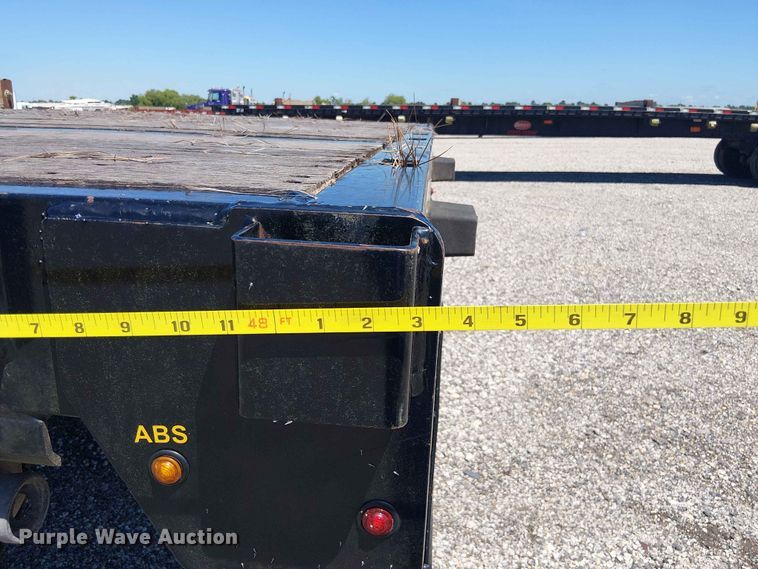 image for item YA3602 2022 Dorsey FB48 flatbed trailer