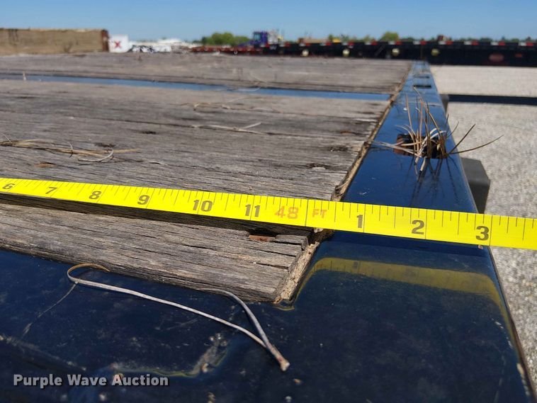 image for item YA3602 2022 Dorsey FB48 flatbed trailer