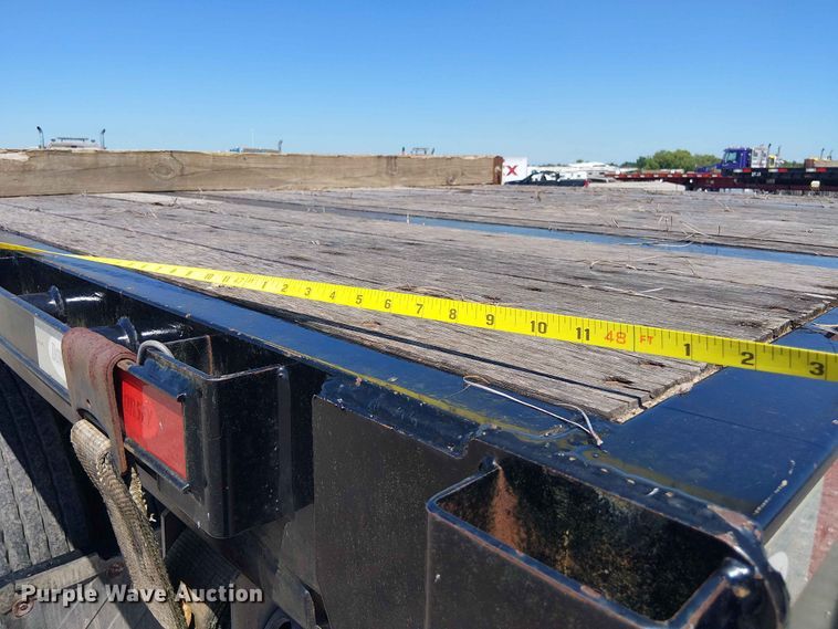 image for item YA3602 2022 Dorsey FB48 flatbed trailer