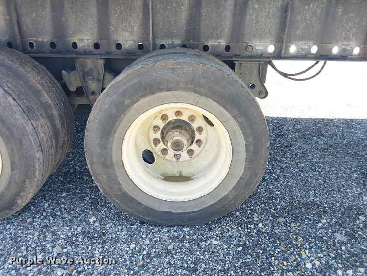 image for item YA3602 2022 Dorsey FB48 flatbed trailer