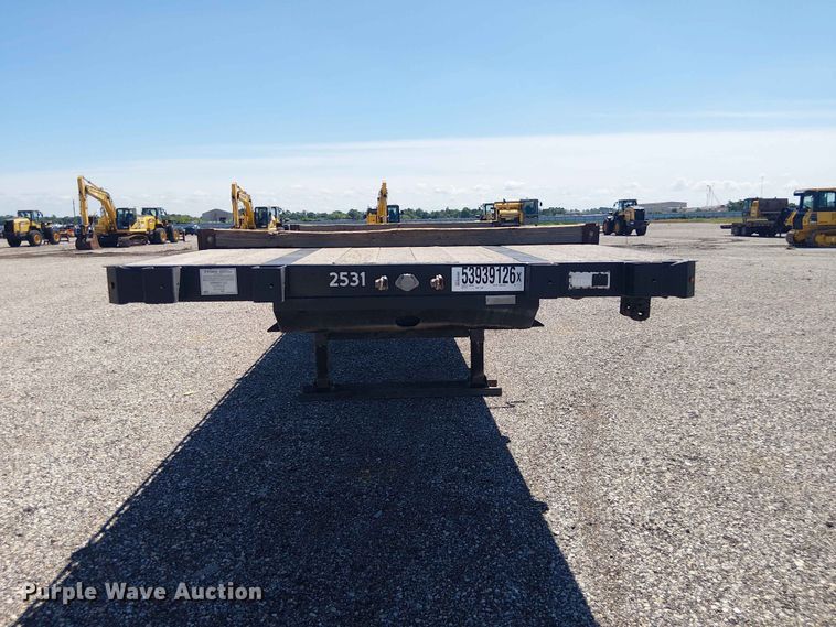 image for item YA3603 2022 Dorsey FB48 flatbed trailer