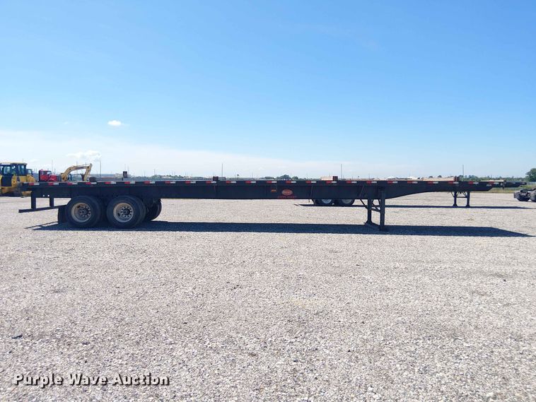 image for item YA3603 2022 Dorsey FB48 flatbed trailer