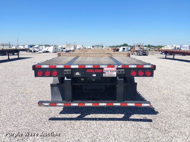 image for item YA3603 2022 Dorsey FB48 flatbed trailer