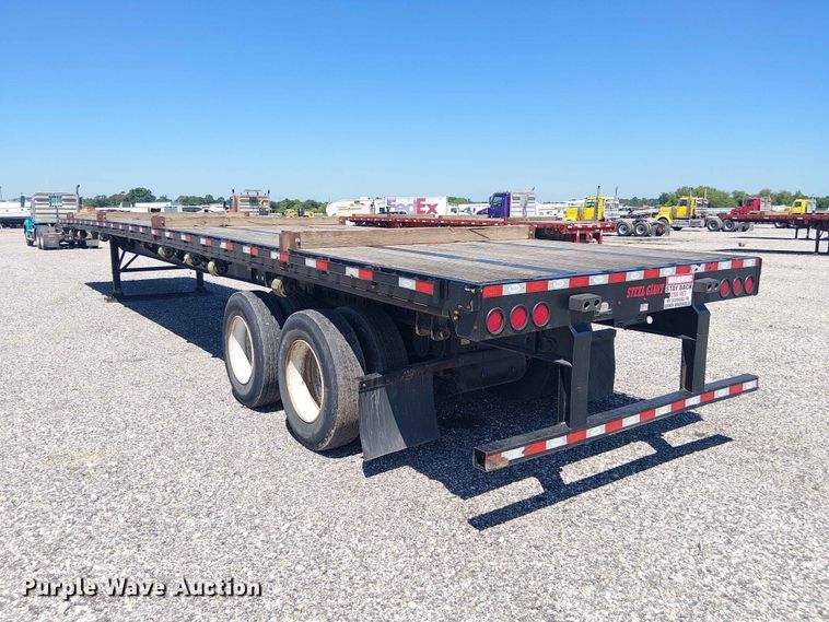 image for item YA3603 2022 Dorsey FB48 flatbed trailer