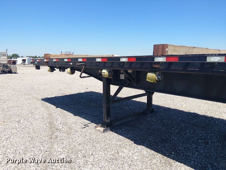 image for item YA3603 2022 Dorsey FB48 flatbed trailer