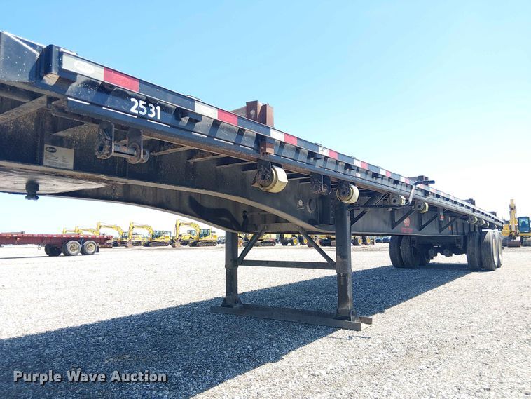 image for item YA3603 2022 Dorsey FB48 flatbed trailer