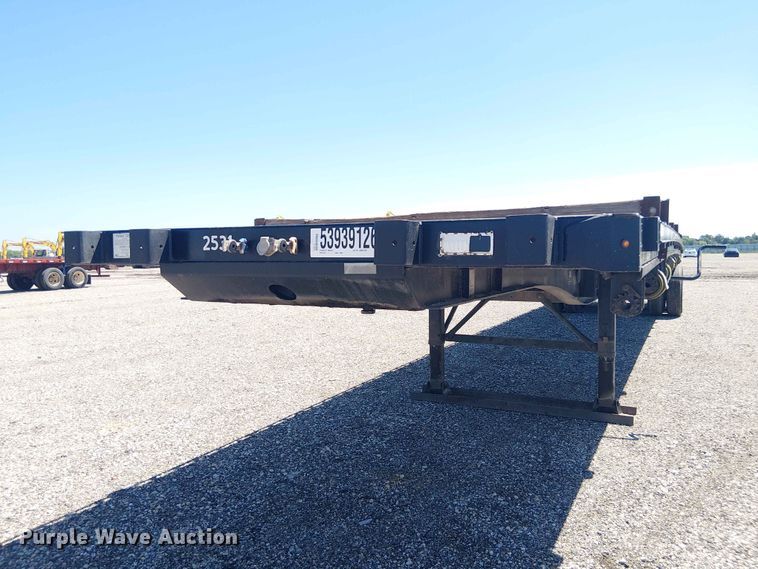 image for item YA3603 2022 Dorsey FB48 flatbed trailer