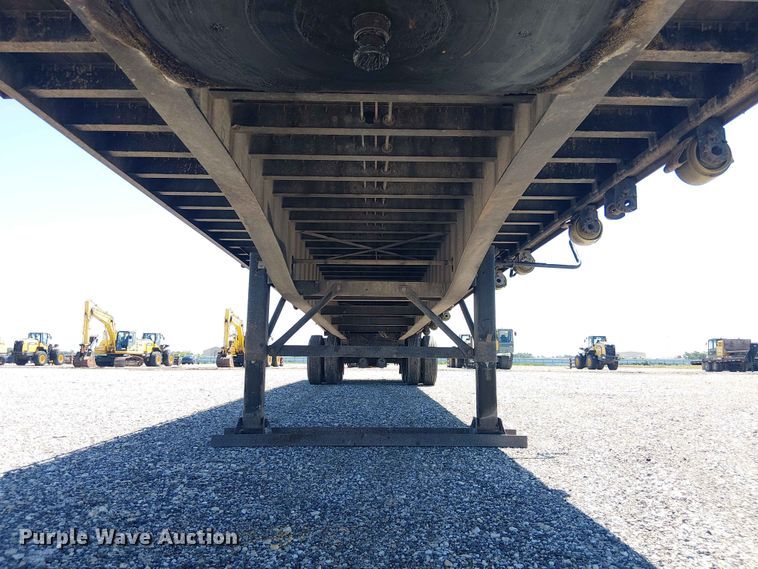 image for item YA3603 2022 Dorsey FB48 flatbed trailer