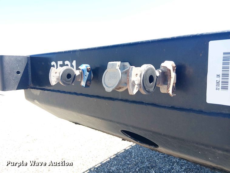 image for item YA3603 2022 Dorsey FB48 flatbed trailer