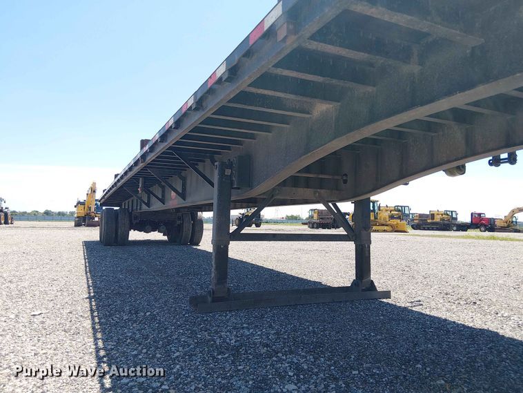 image for item YA3603 2022 Dorsey FB48 flatbed trailer