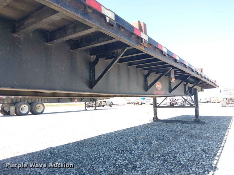 image for item YA3603 2022 Dorsey FB48 flatbed trailer