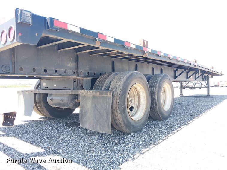 image for item YA3603 2022 Dorsey FB48 flatbed trailer