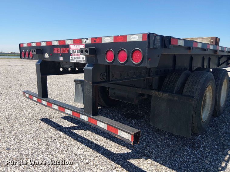 image for item YA3603 2022 Dorsey FB48 flatbed trailer