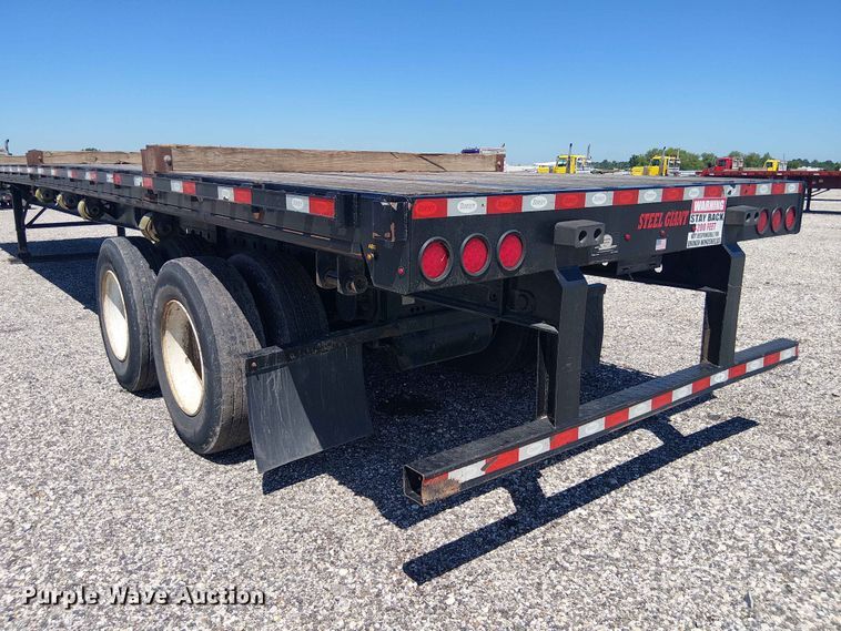 image for item YA3603 2022 Dorsey FB48 flatbed trailer