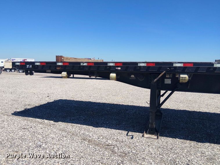 image for item YA3603 2022 Dorsey FB48 flatbed trailer
