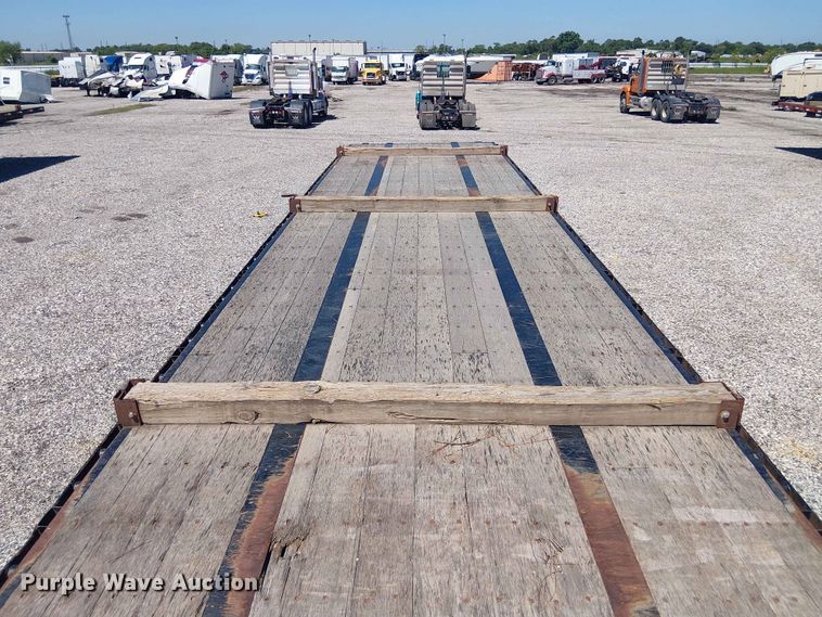 image for item YA3603 2022 Dorsey FB48 flatbed trailer