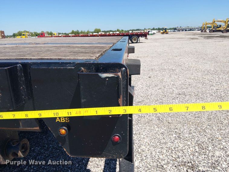 image for item YA3603 2022 Dorsey FB48 flatbed trailer