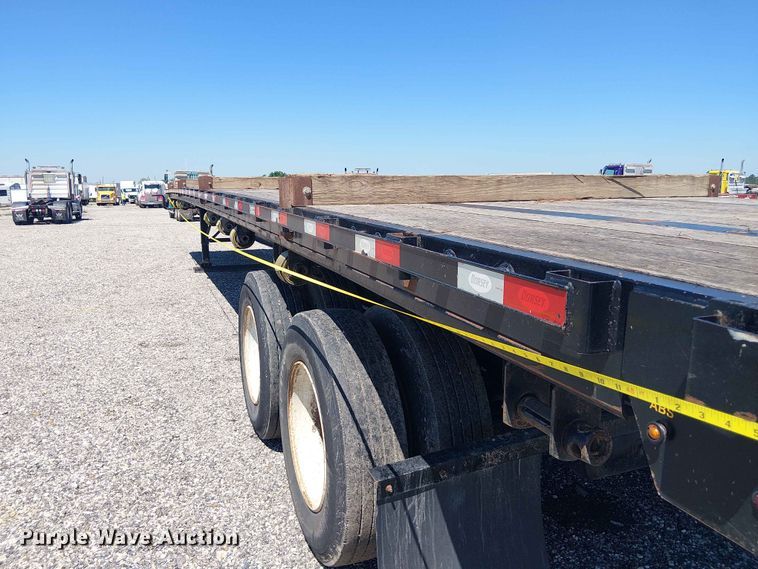 image for item YA3603 2022 Dorsey FB48 flatbed trailer