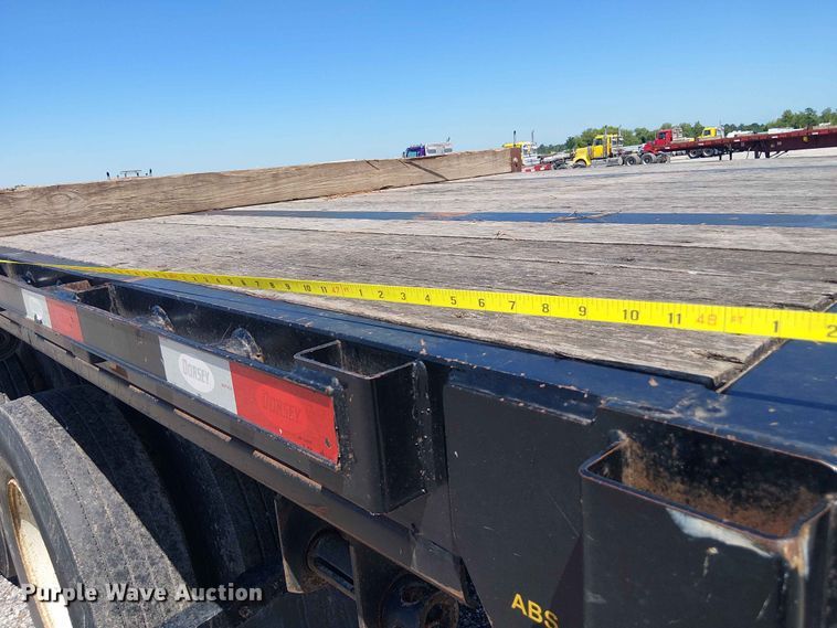 image for item YA3603 2022 Dorsey FB48 flatbed trailer