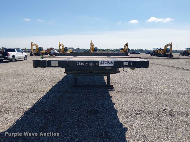 image for item YA3604 2022 Dorsey FB48 flatbed trailer