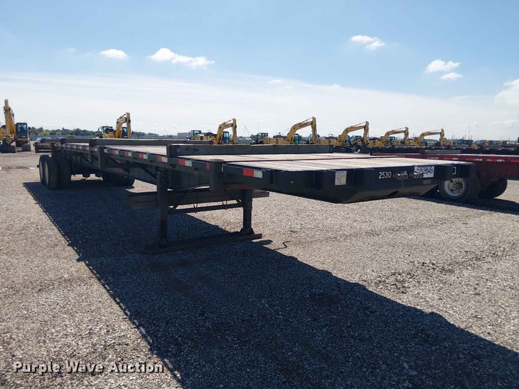 image for item YA3604 2022 Dorsey FB48 flatbed trailer